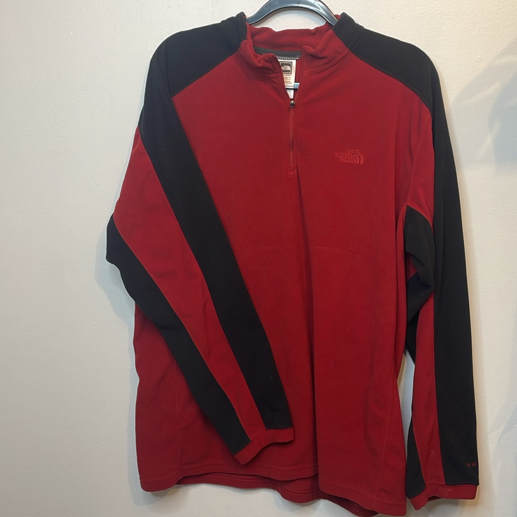 The North Face 1/4 Fleece Zip Pullover Men's Size Xl